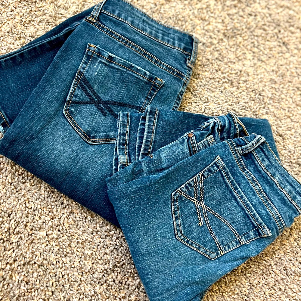 Aeropostale jeans sizes 0 and 1.